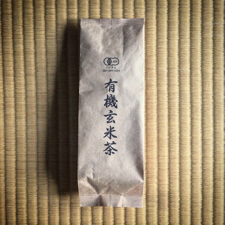 Tarui Tea Farm: Organic Genmaicha, Autumn Harvest, Single Cultivar Shizu 7132 - yumenet.live