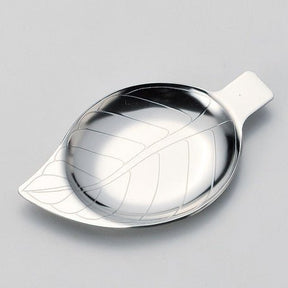 Tea leaf shaped tea bag tray - yumenet.live