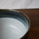 Yamaki Ikai M2034: Toho Blue Yohen Matcha Tea Bowl 唐峰紺窯変抹茶碗 - yumenet.live