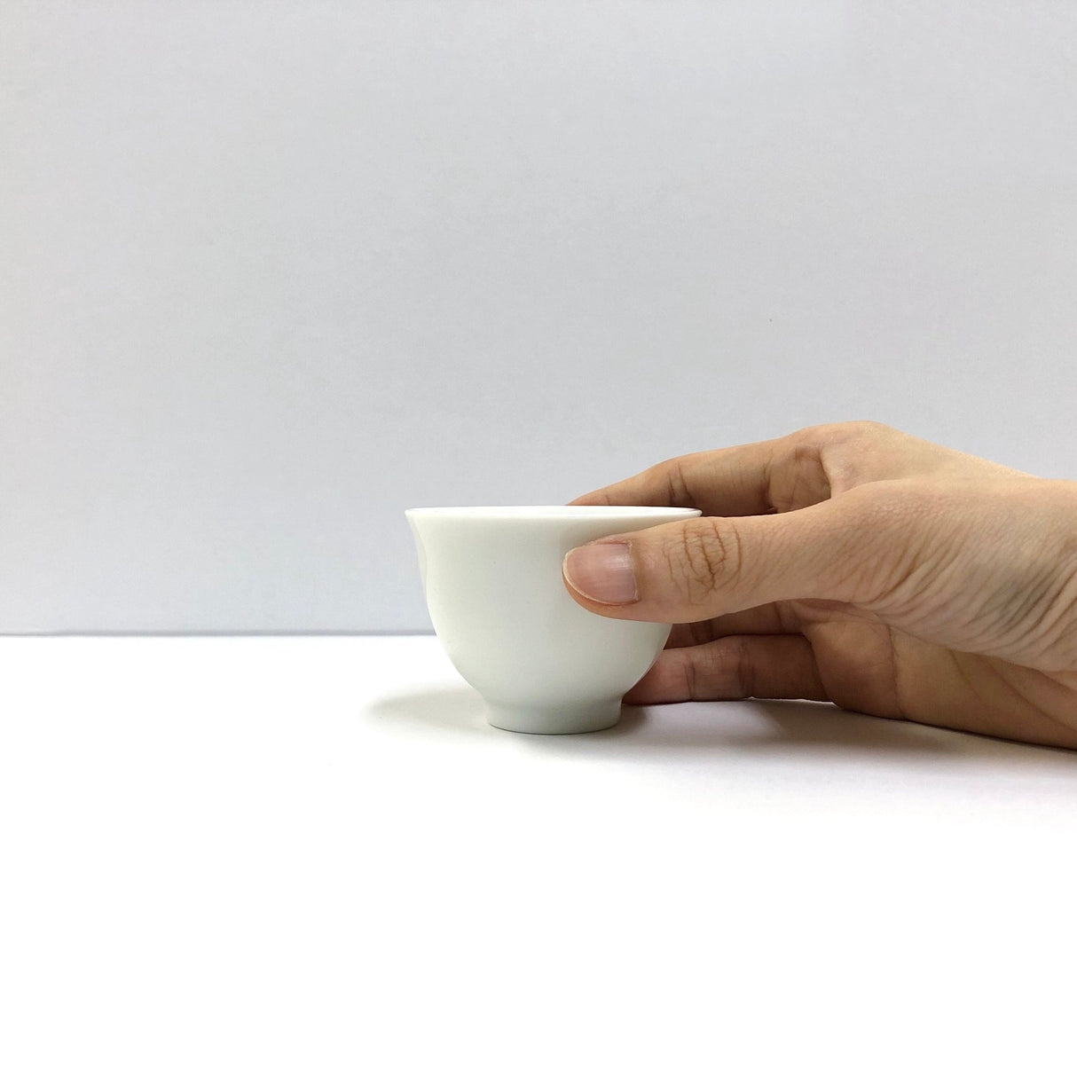 Yamatane: Tea Professional's White Porcelain Tea Cup - Small - yumenet.live