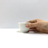 Yamatane: Tea Professional's White Porcelain Tea Cup - Small - yumenet.live