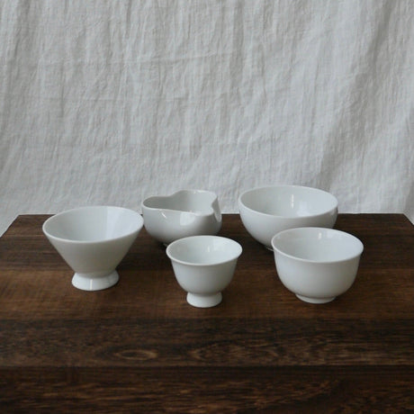 Yamatane: Tea Professional's White Porcelain Tea Cup - Small - yumenet.live
