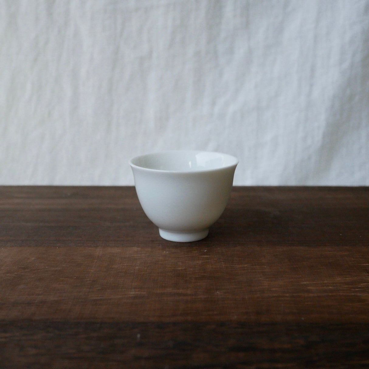 Yamatane: Tea Professional's White Porcelain Tea Cup - Small - yumenet.live