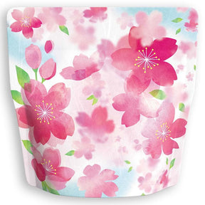 Yoshimura Pack 10130 Resealable Washi Paper Bag Sakura Blossoms Falling 雲竜ｱﾙﾐﾁｬｯｸ付ｽﾀﾝﾄﾞ袋 桜散る - yumenet.live