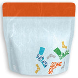 Yoshimura Pack 10154 Resealable Washi Paper Bag Knotted Letter 結び文柄 - yumenet.live
