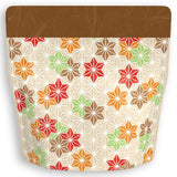 Yoshimura Pack 10156 Resealable Washi Paper Bag Hemp Leaves 麻の葉柄 - yumenet.live