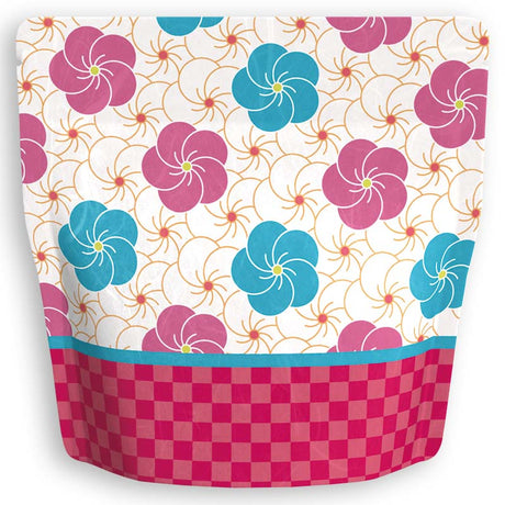 Yoshimura Pack 10175 Resealable Washi Paper Bag Plum 梅 - yumenet.live