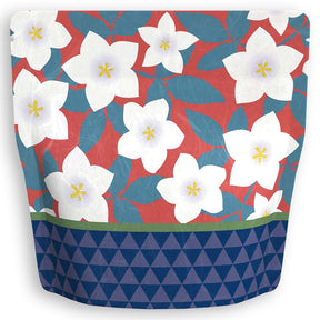 Yoshimura Pack 10176 Resealable Washi Paper Bag Bellflower 桔梗 - yumenet.live