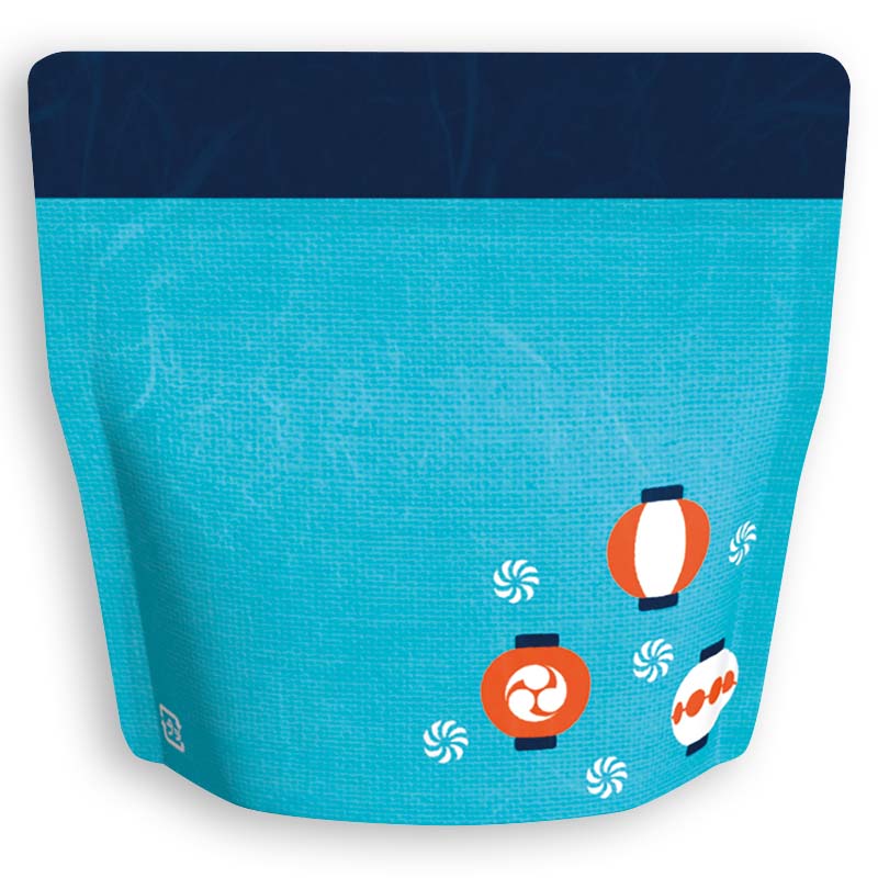 Yoshimura Pack 1334 Resealable Washi Paper Bag Festival Lanterns 祭提灯柄 - yumenet.live