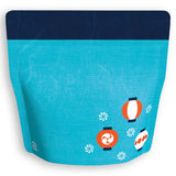 Yoshimura Pack 1334 Resealable Washi Paper Bag Festival Lanterns 祭提灯柄 - yumenet.live