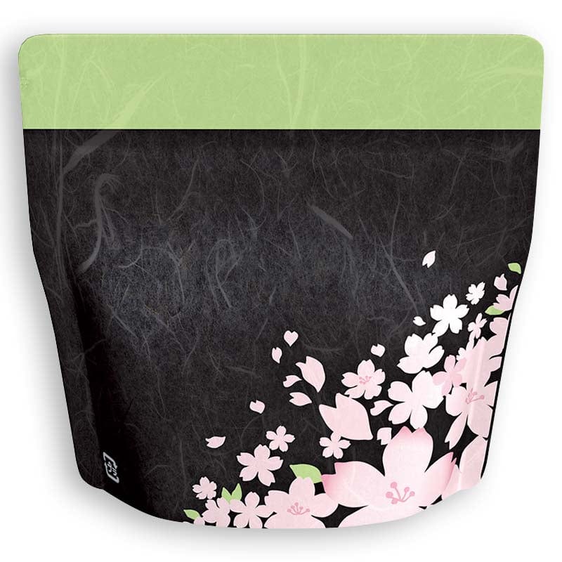Yoshimura Pack 1364 Resealable Washi Paper Bag Falling Sakura Petals さくら - yumenet.live