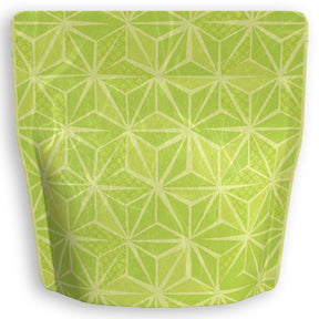 Yoshimura Pack 1396 Resealable Washi Paper Bag Hemp Leaf Hexagon 麻の葉 - yumenet.live