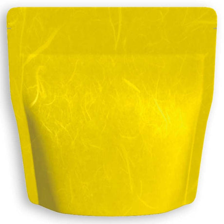 Yoshimura Pack 1422 Resealable Washi Paper Bag Yellow（黄） - yumenet.live