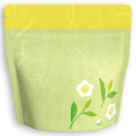 Yoshimura Pack 1451 Resealable Washi Paper Bag Tea Leaves 茶の葉 - yumenet.live