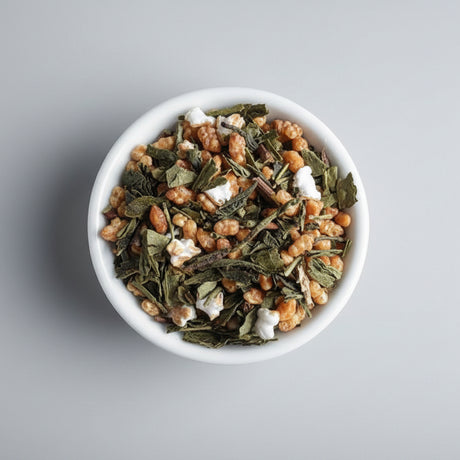 Yunomi Tea House Blend: Genmaicha Brown Rice Green Tea - yumenet.live
